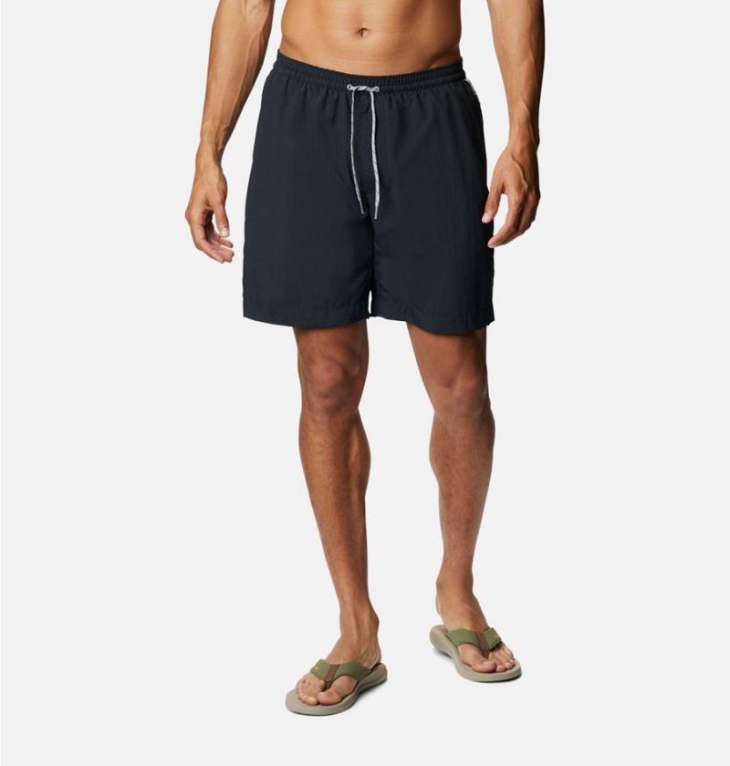 Black Men\'s Columbia Summerdry Shorts | 3168-NXSIJ