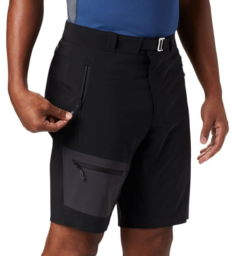 Black Men's Columbia Titan Pass Shorts | 3105-BOYHF