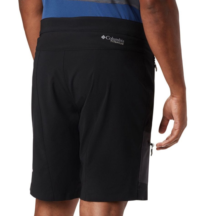 Black Men's Columbia Titan Pass Shorts | 3105-BOYHF