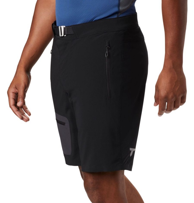 Black Men's Columbia Titan Pass Shorts | 3105-BOYHF