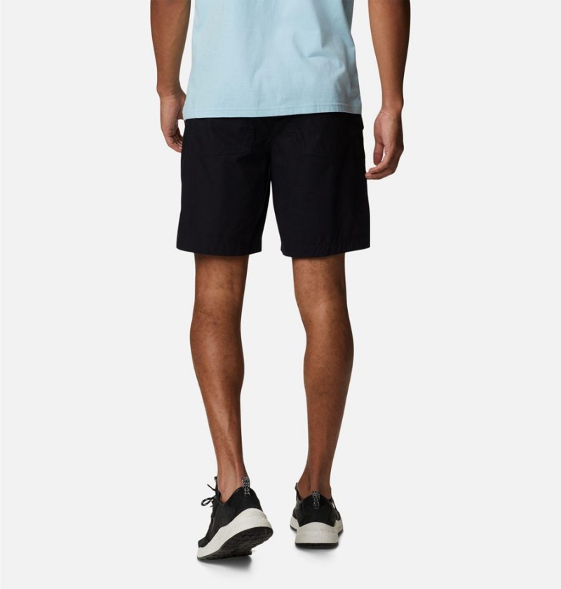 Black Men's Columbia Washed Out Cargo Shorts | 3041-VOTXY