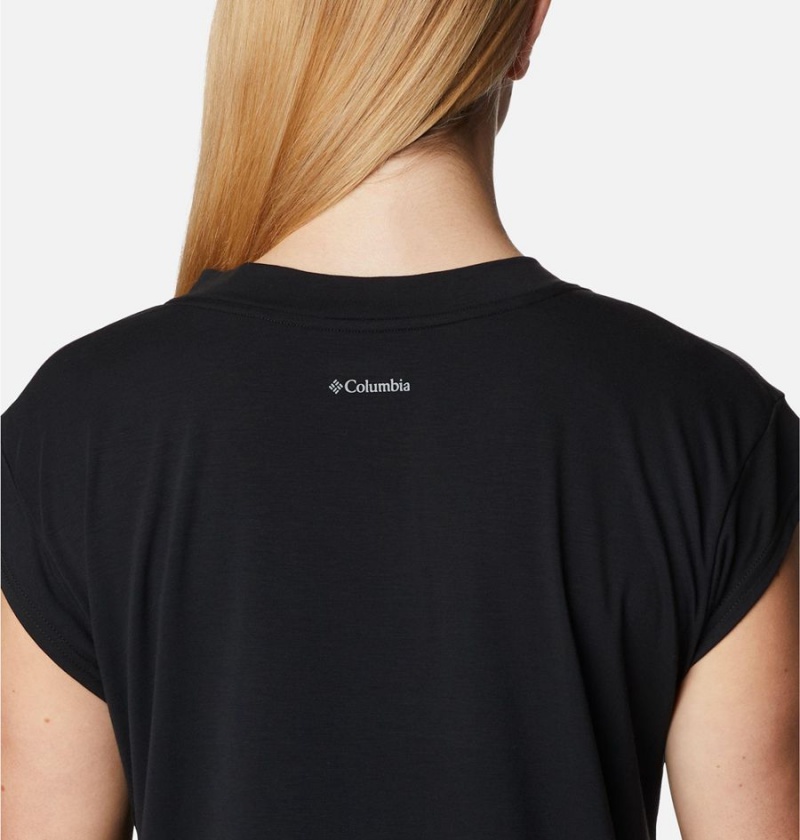 Black Women's Columbia Boundless Beauty T-Shirt | 3458-TGRON