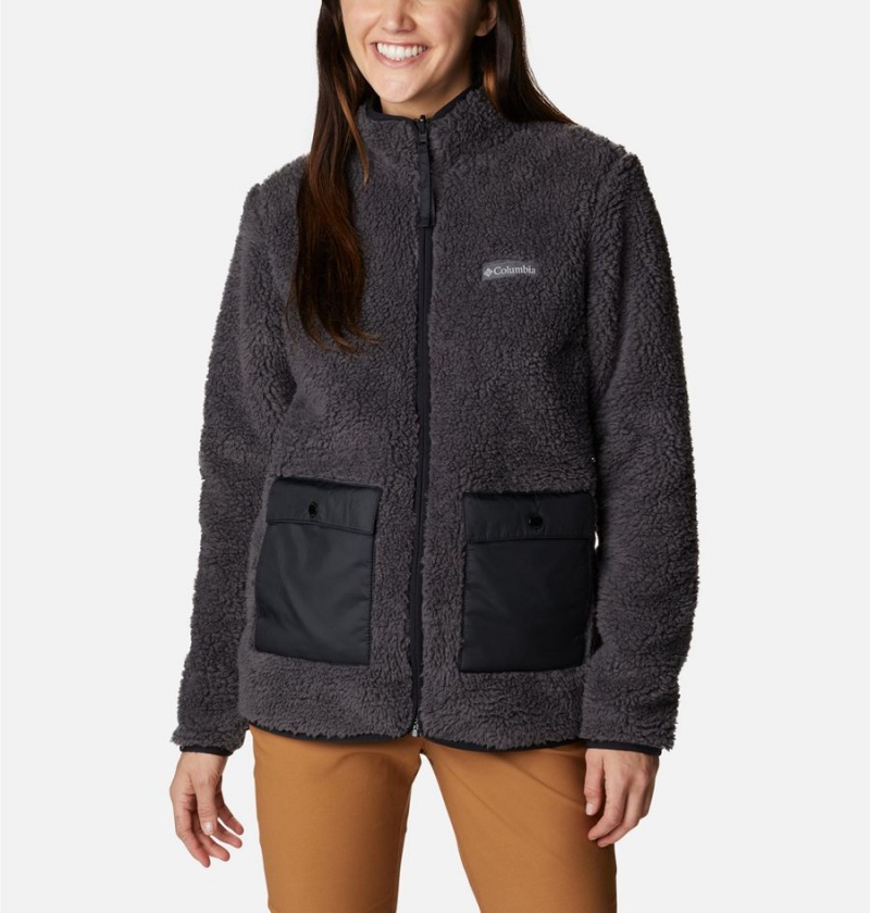 Black Women's Columbia Drop Ridge Interchange 3 In 1 Jackets | 5497-YWXPB