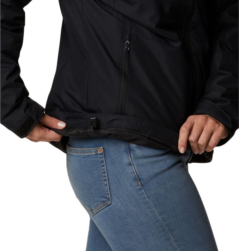 Black Women's Columbia Gulfport Interchange 3 In 1 Jackets | 4056-XYBIZ