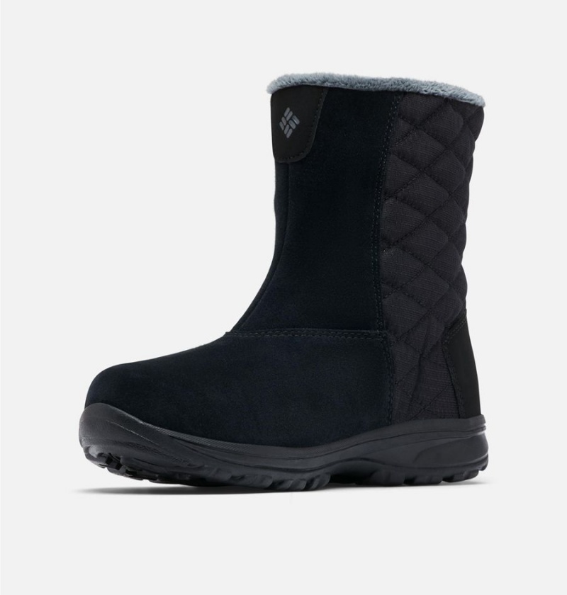 Black Women's Columbia Ice Maiden Slip III Boots | 0128-VQJWL