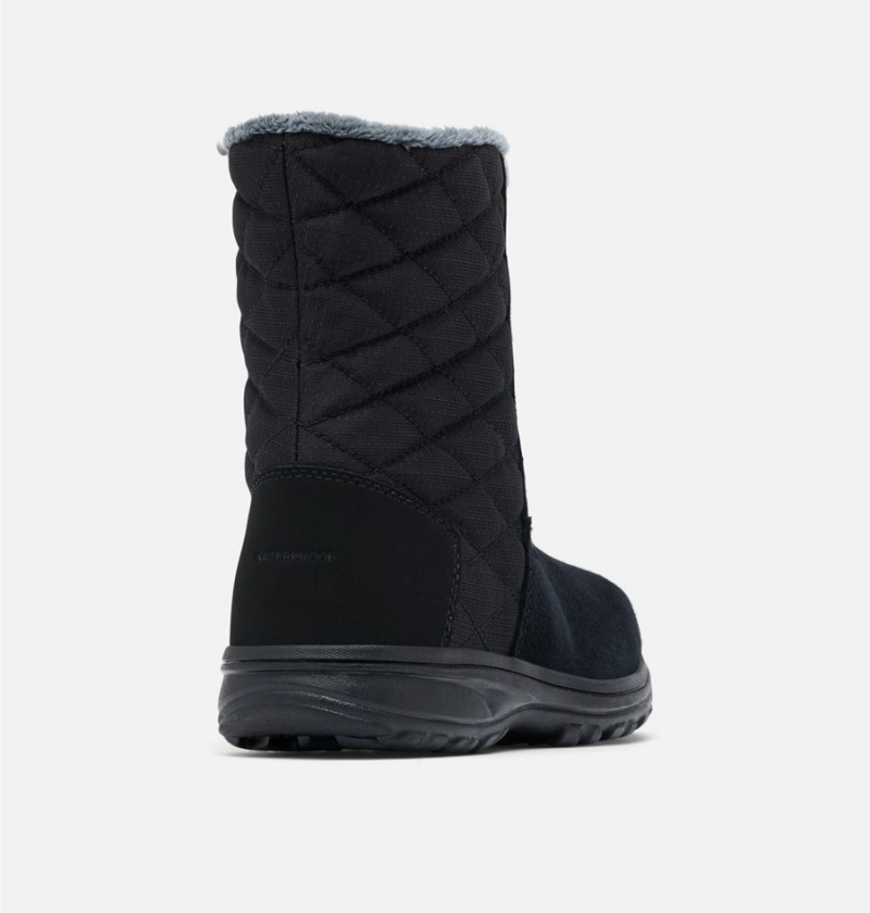 Black Women's Columbia Ice Maiden Slip III Boots | 0128-VQJWL