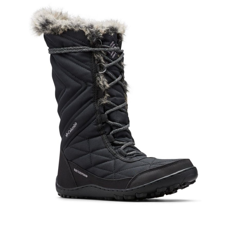 Black Women's Columbia Minx Mid III Boots | 5346-OEFGA