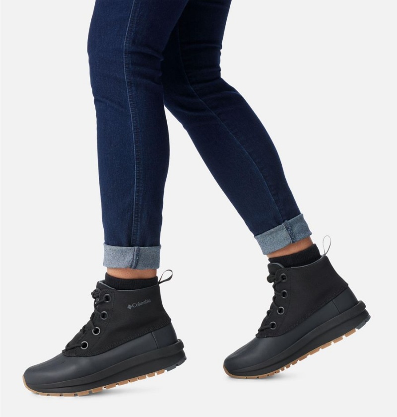 Black Women's Columbia Moritza Shield Boots | 0827-WTJZY