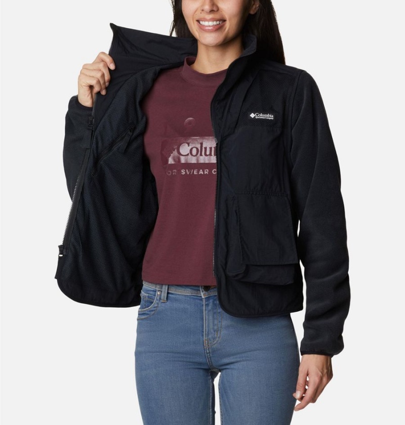 Black Women's Columbia Skeena River 3 In 1 Jackets | 6093-RQDGM