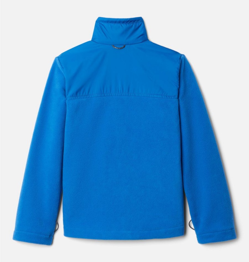 Blue Kids' Columbia Bugaboo II Fleece Interchange Jacket | 0875-LRHGP