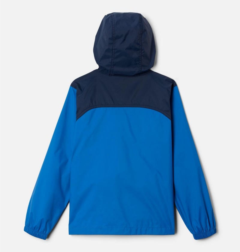 Blue Kids' Columbia Glennaker Jacket | 4760-OKLIT