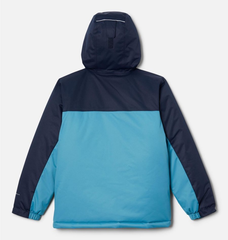 Blue Kids' Columbia Hikebound Insulated Jacket | 5091-OMFET