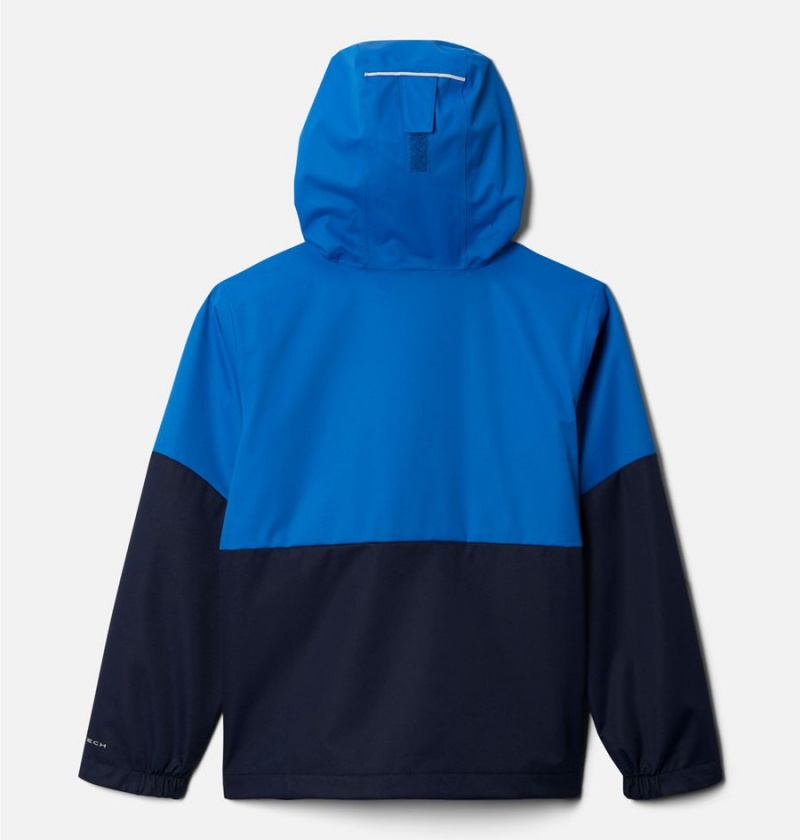 Blue Kids' Columbia Hikebound Jacket | 8734-EHLVM