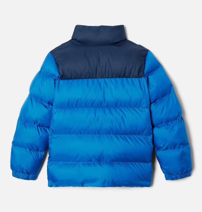 Blue Kids' Columbia Puffect Jacket | 7624-QBTJO