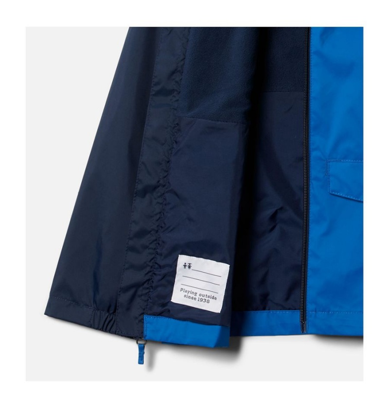 Blue Kids' Columbia Rain-Zilla Jacket | 3725-TWXHY