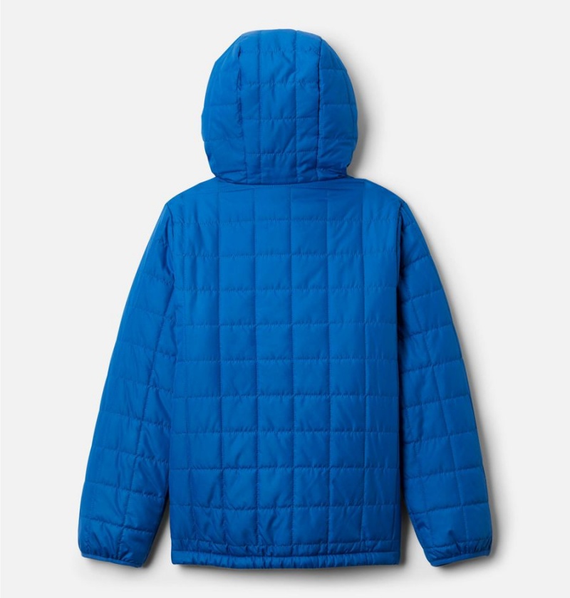 Blue Kids' Columbia Rugged Ridge Sherpa Lined Jacket | 8056-BVNEM