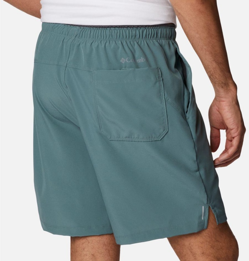 Blue Men's Columbia Alpine Chill Zero Shorts | 8904-SLWMV