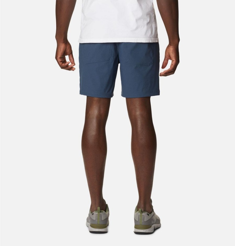 Blue Men's Columbia Canyon Gate Utility Shorts | 4103-LKTSC