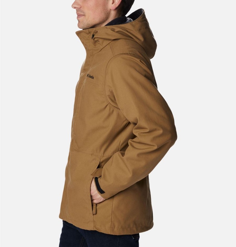 Brown Men's Columbia Loma Vista Interchange 3 In 1 Jackets | 6039-ZIUDO