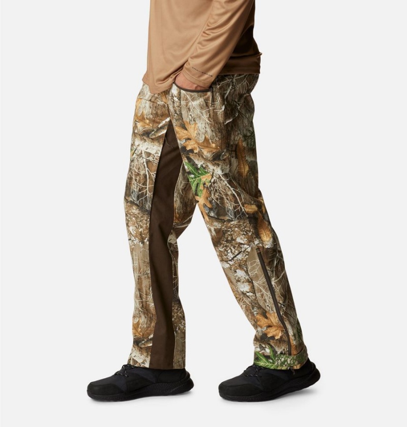 Brown Men's Columbia PHG Trophy Rack Silent Rain Pants | 3921-UZWCM