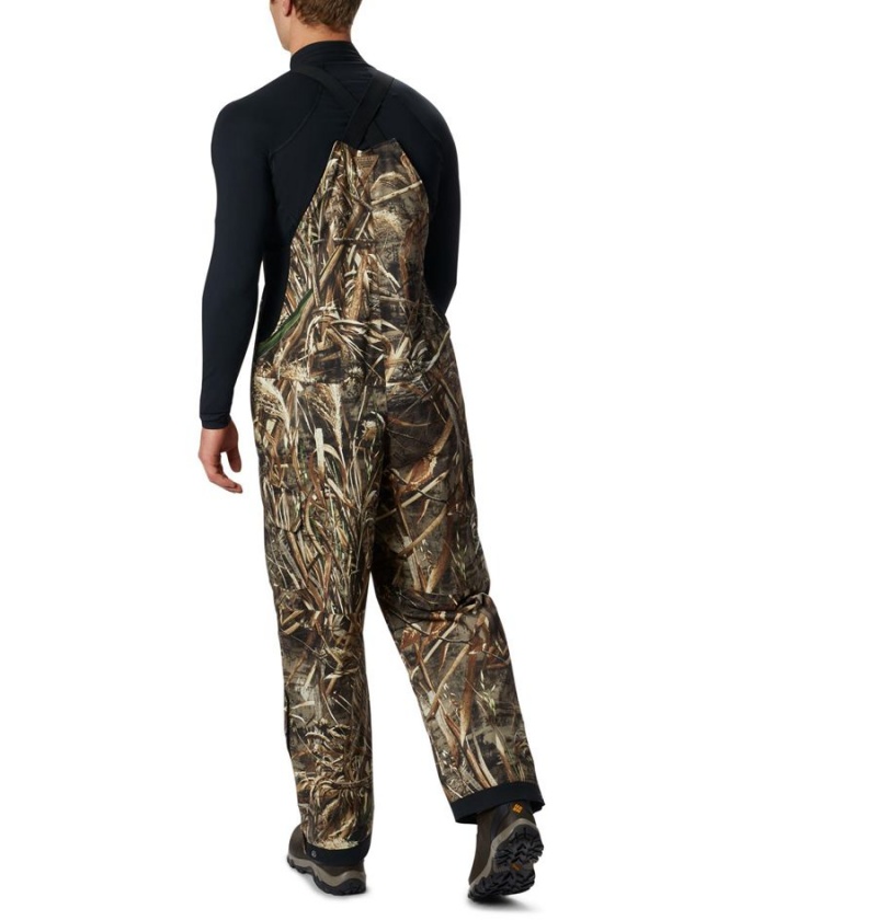 Brown Men's Columbia PHG Widgeon III Bib Pants | 4708-FPJOW