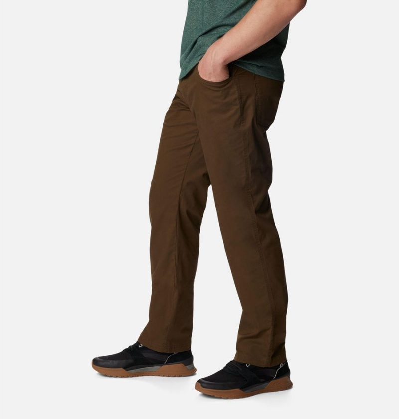 Brown Men's Columbia Rapid Rivers Pants | 7396-QKZOM