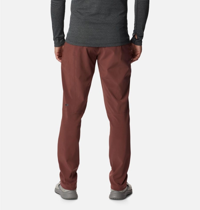 Brown Men's Columbia Titan Pass Pants | 3041-ASWYN