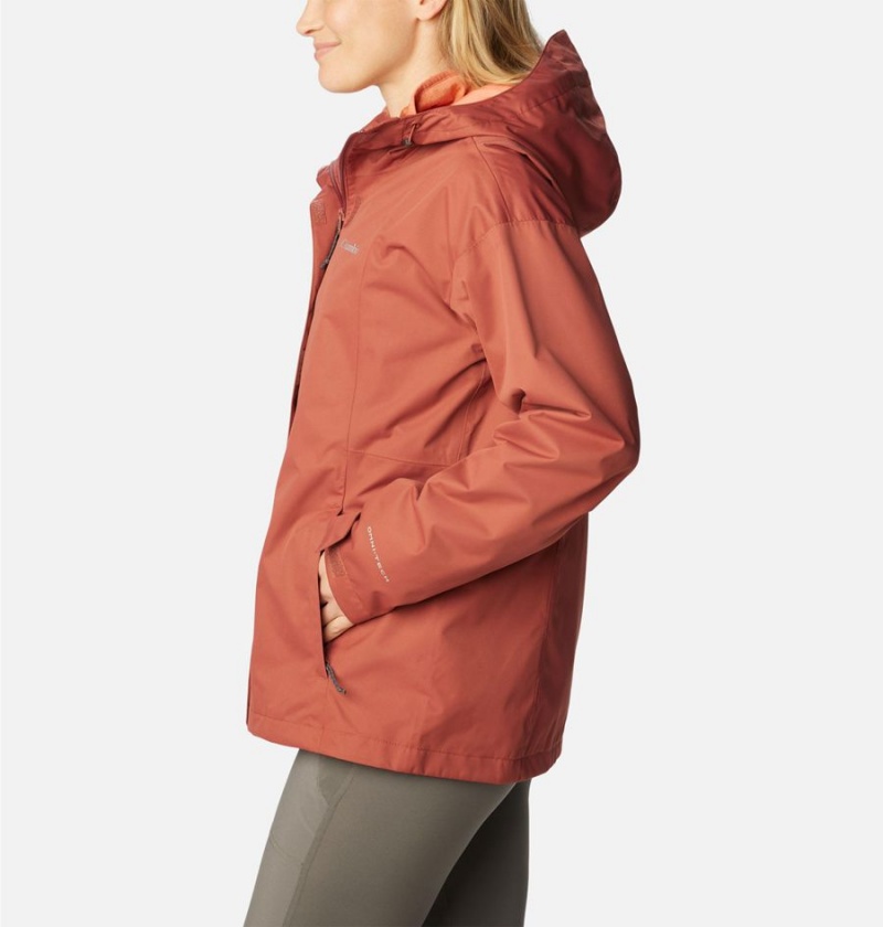 Coral Women's Columbia Hikebound Interchange 3 In 1 Jackets | 6538-FPDYV