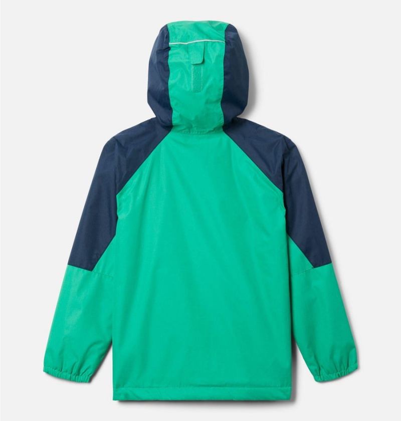 Green Kids' Columbia Endless Explorer Jacket | 7495-MPVFS