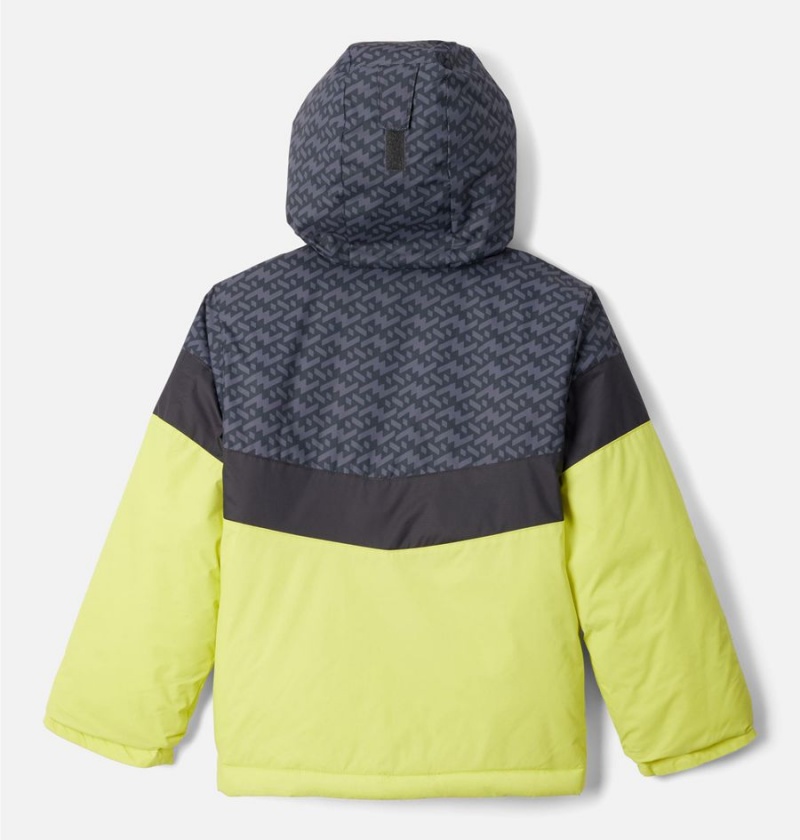 Green Kids' Columbia Lightning Lift II Jacket | 2570-KAGML