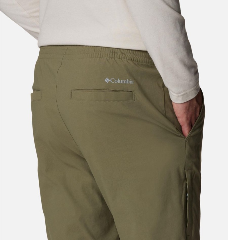 Green Men's Columbia Black Mesa Tapered Pants | 9048-KZIAY