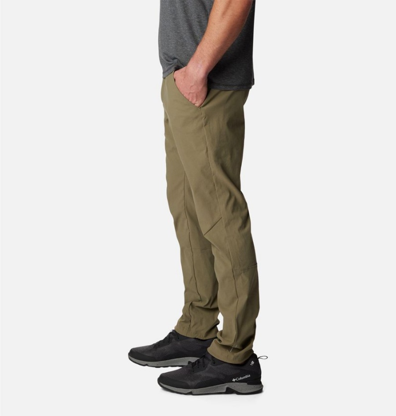 Green Men's Columbia Black Mesa Woven Pants | 0589-JSDLR