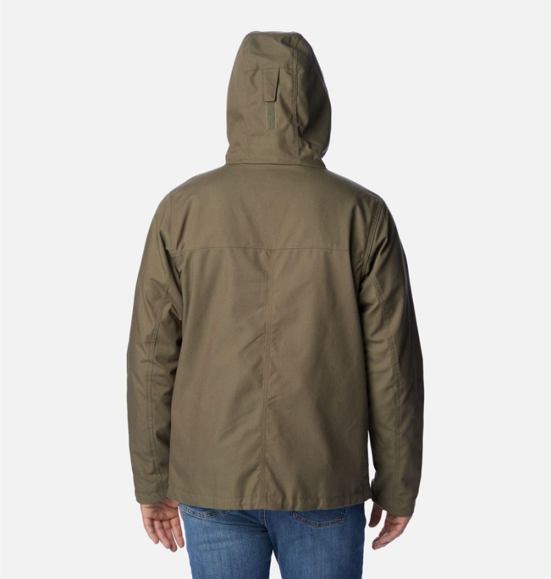 Green Men's Columbia Loma Vista Interchange 3 In 1 Jackets | 3812-TJPDH