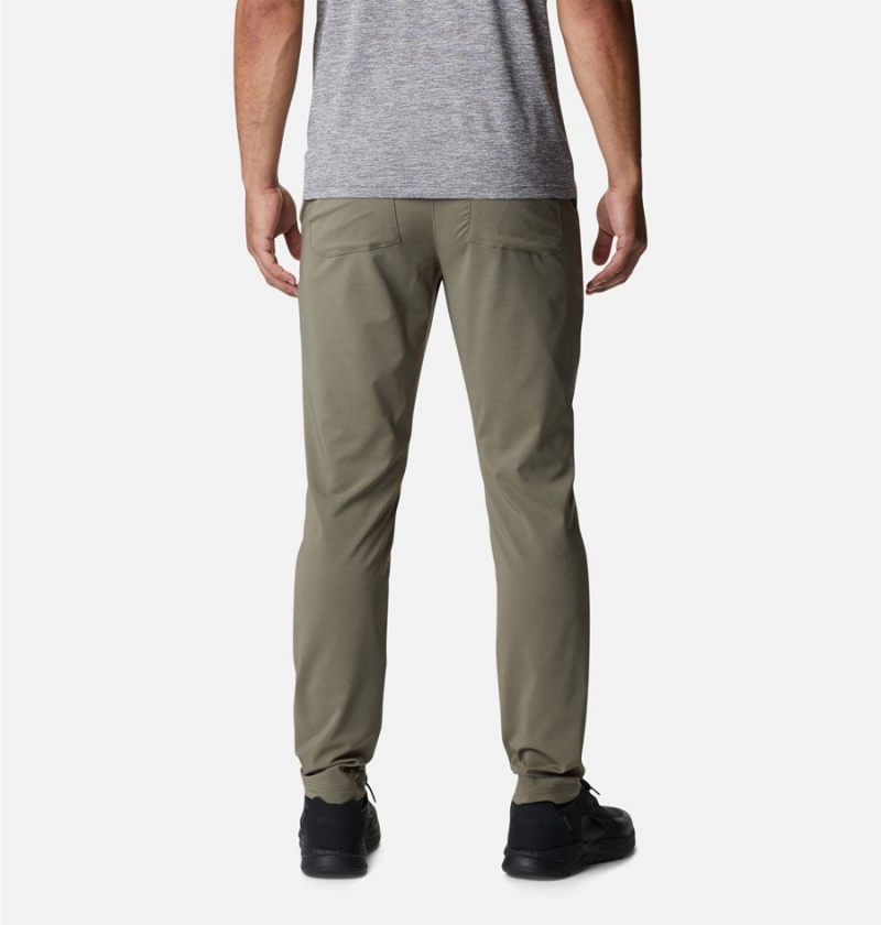 Green Men's Columbia Tech Trail II Pants | 5927-KCRTW