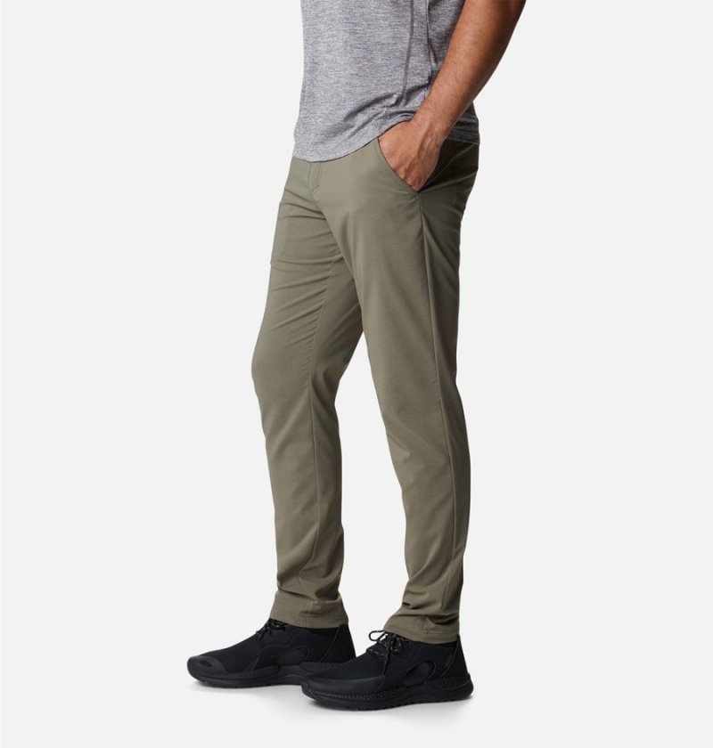 Green Men's Columbia Tech Trail II Pants | 5927-KCRTW