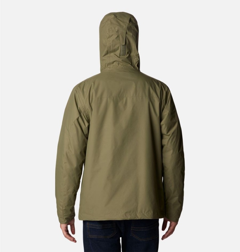 Green Men's Columbia Tunnel Falls Interchange 3 In 1 Jackets | 9467-DPSKC