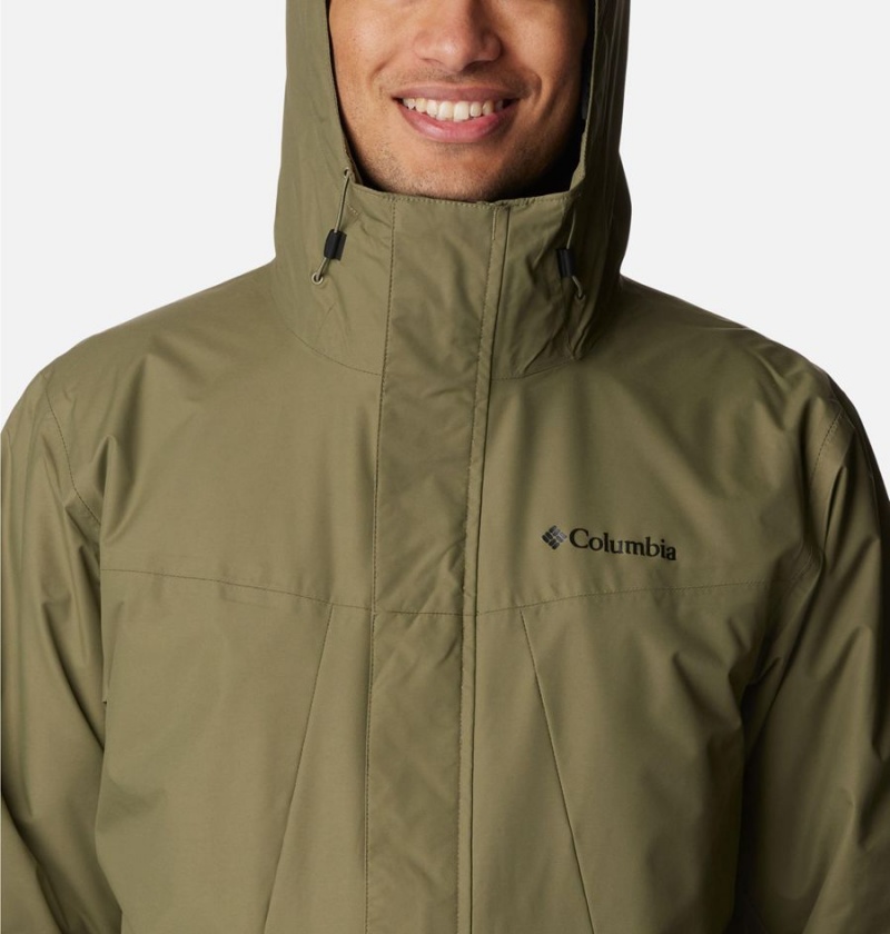 Green Men's Columbia Tunnel Falls Interchange 3 In 1 Jackets | 9467-DPSKC