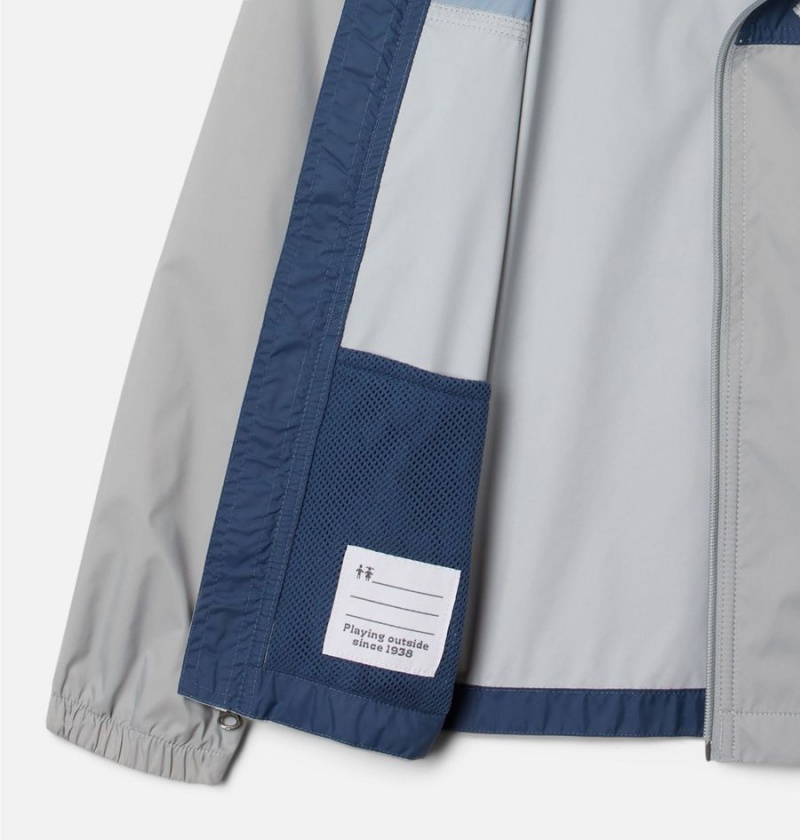 Grey Kids' Columbia Glennaker Jacket | 2984-JWCGY