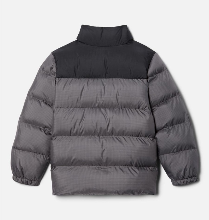 Grey Kids' Columbia Puffect Jacket | 9718-UZJBT