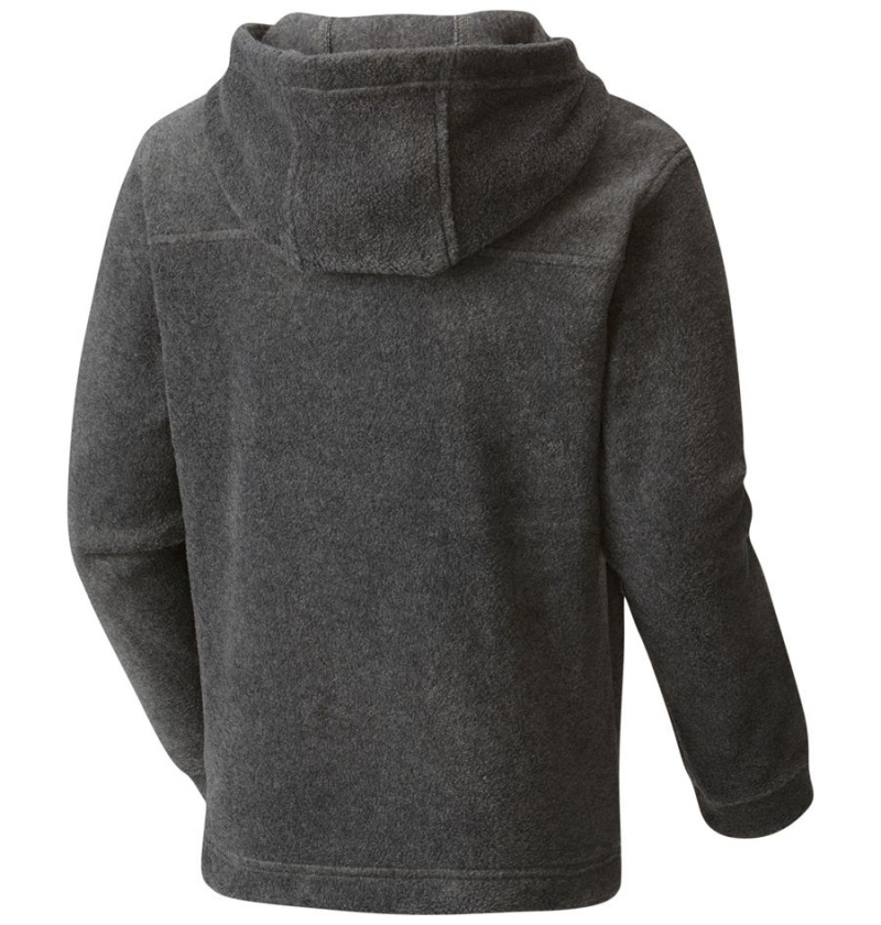 Grey Kids' Columbia Steens Mountain II Fleece Hooded Jacket | 7598-DRTVQ