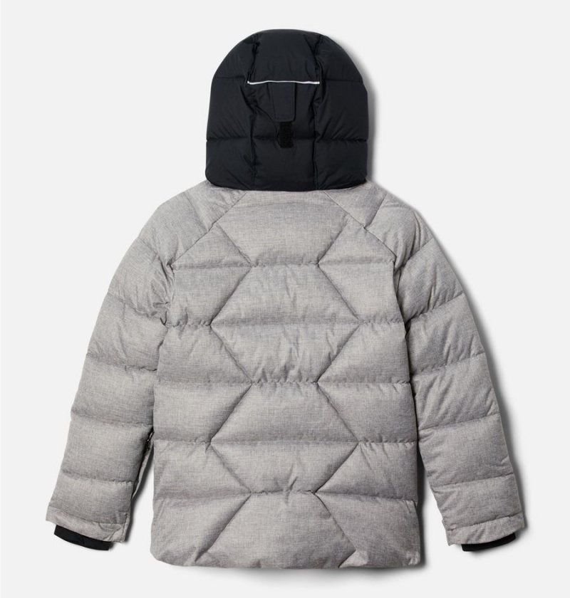 Grey Kids' Columbia Winter Powder II Quilted Jacket | 5127-QEVNY