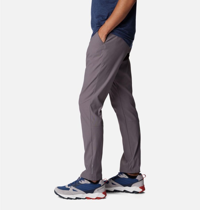 Grey Men's Columbia Black Mesa Woven Pants | 9687-JFZUI