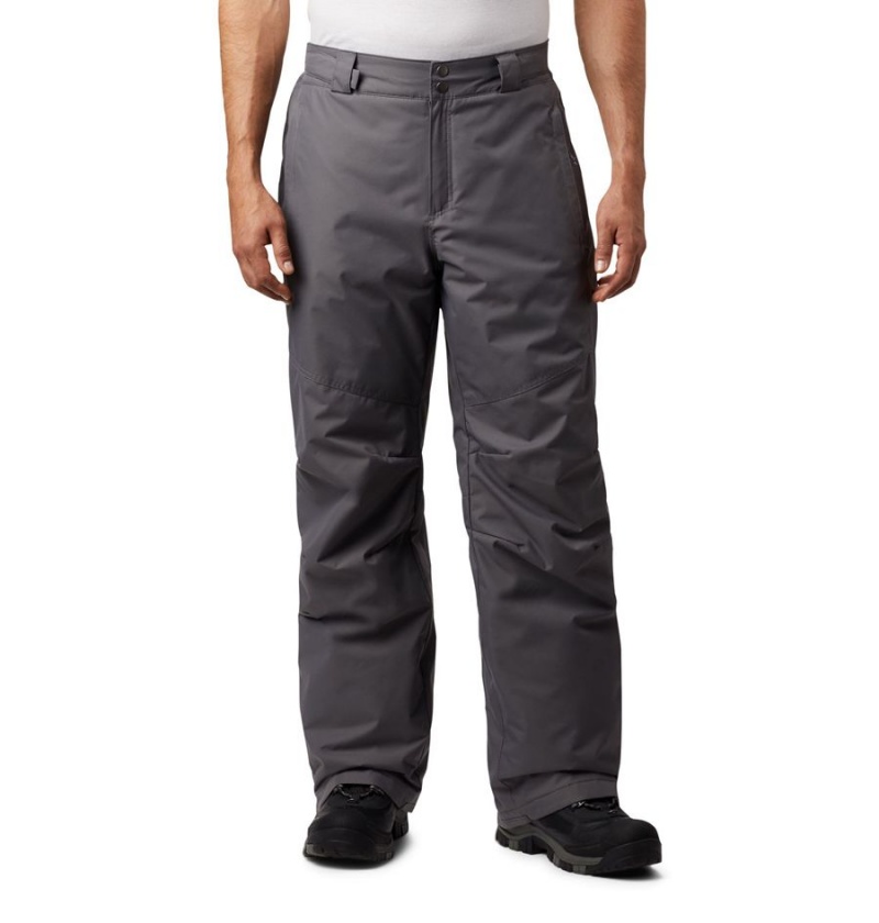 Grey Men\'s Columbia Bugaboo IV Insulated Ski Pants | 9572-QGDZK