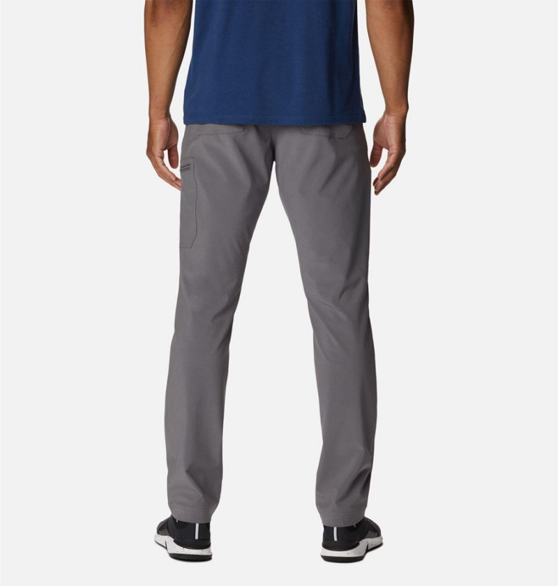 Grey Men's Columbia Narrows Pointe Pants | 2596-ELFBY