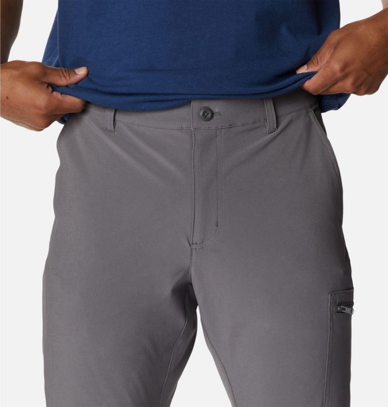 Grey Men's Columbia Narrows Pointe Pants | 2596-ELFBY