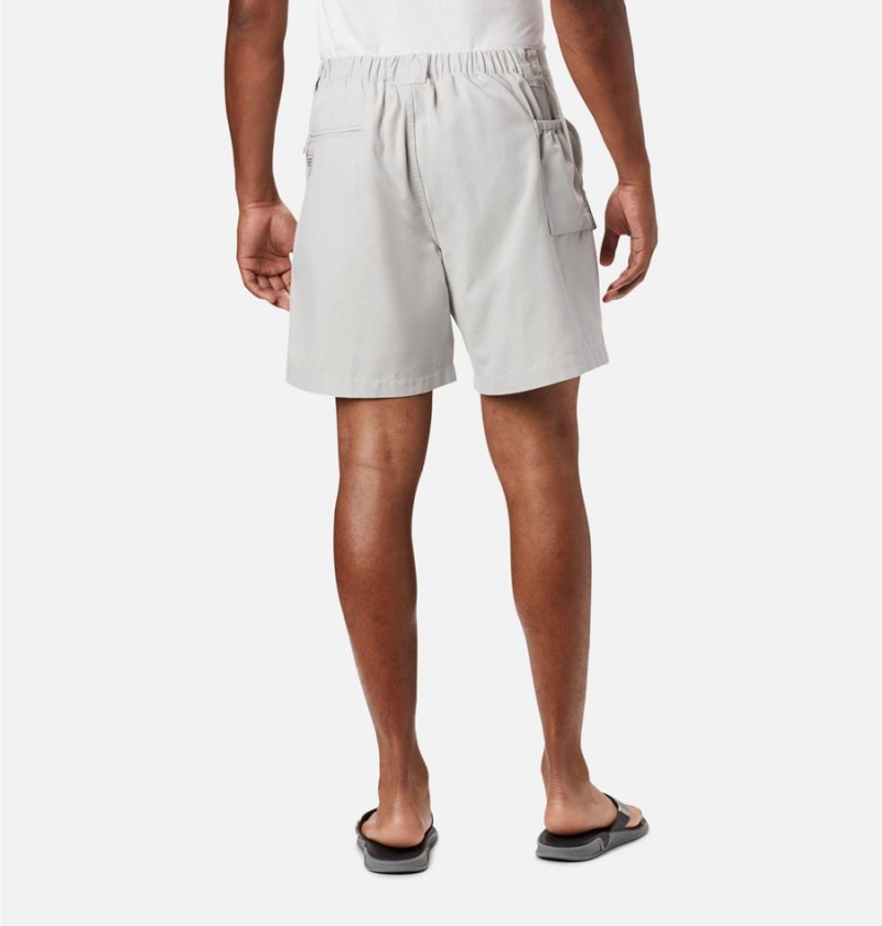 Grey Men's Columbia PFG Brewha II Shorts | 8764-YTNQH