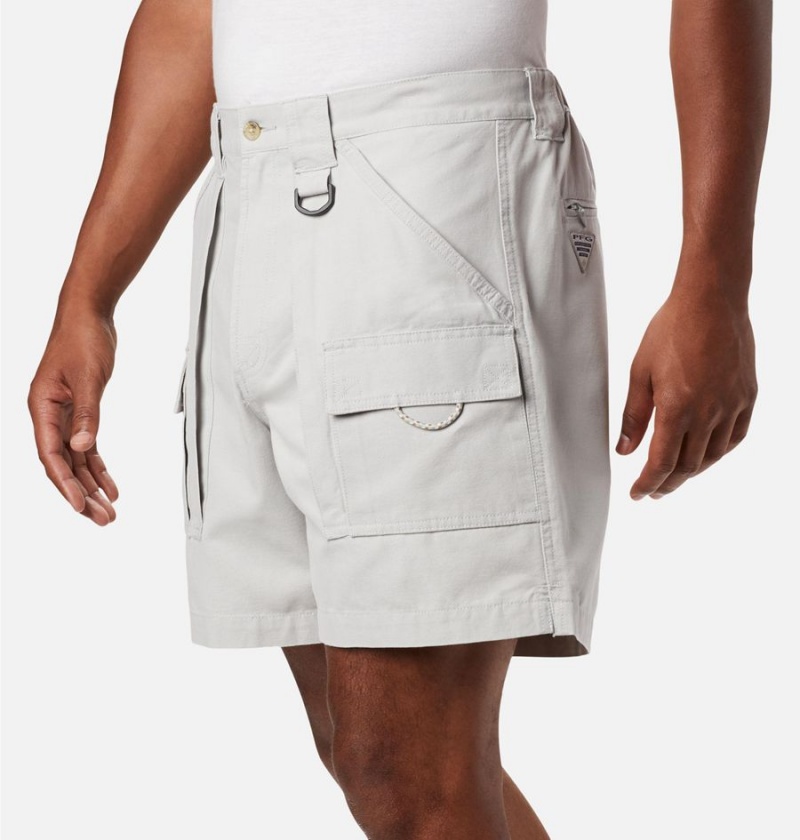 Grey Men's Columbia PFG Brewha II Shorts | 8764-YTNQH