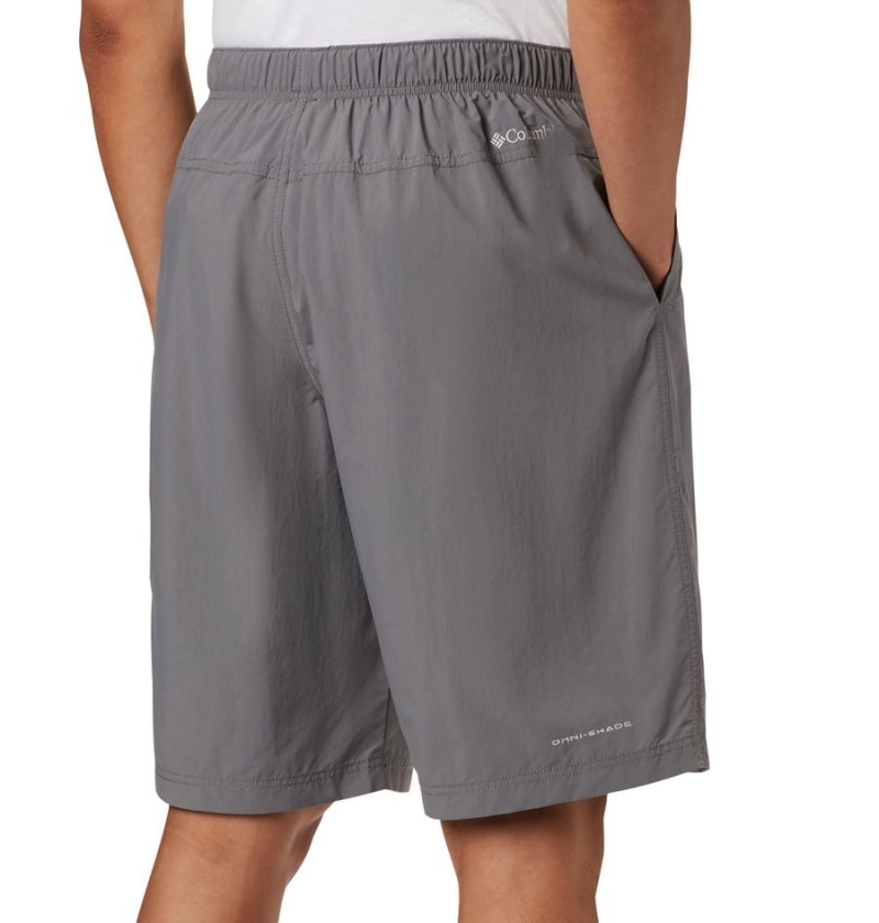 Grey Men's Columbia Palmerston Peak Water Shorts | 6215-PGUDE