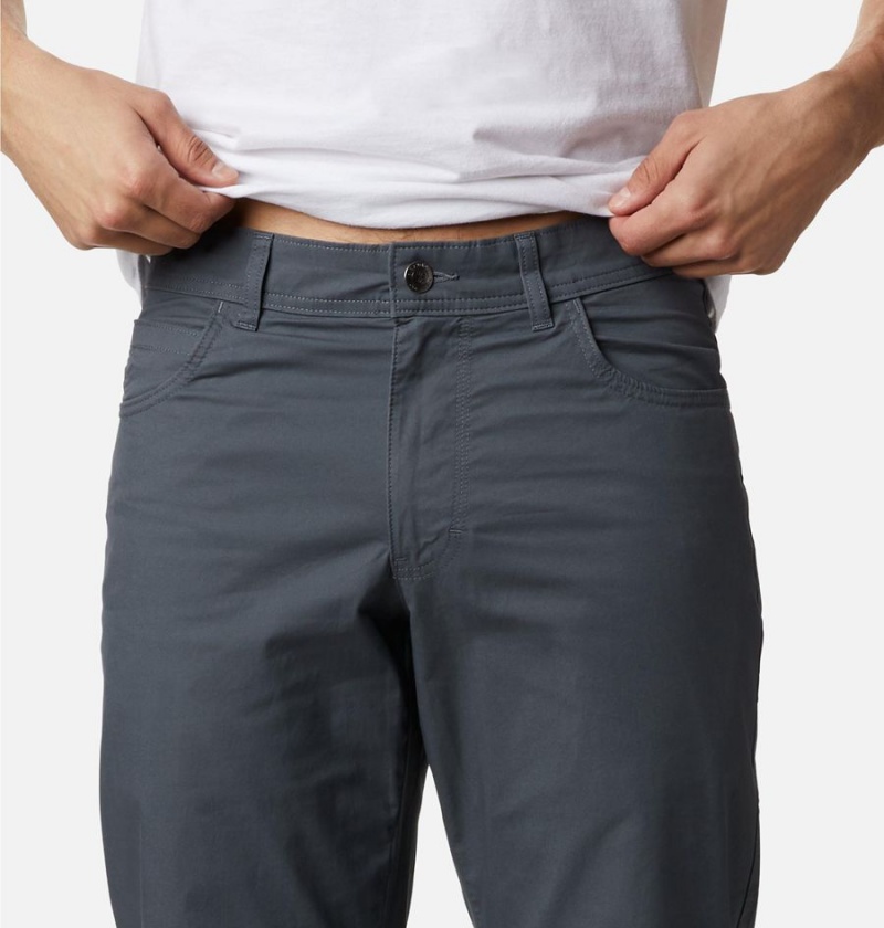 Grey Men's Columbia Rapid Rivers Pants | 4826-HWLNB