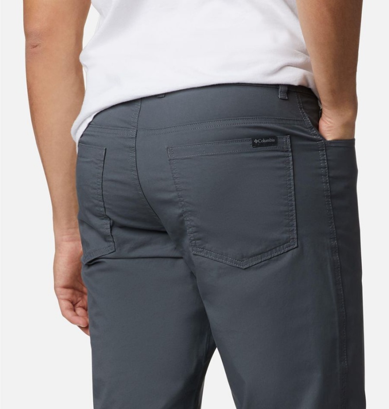 Grey Men's Columbia Rapid Rivers Pants | 4826-HWLNB